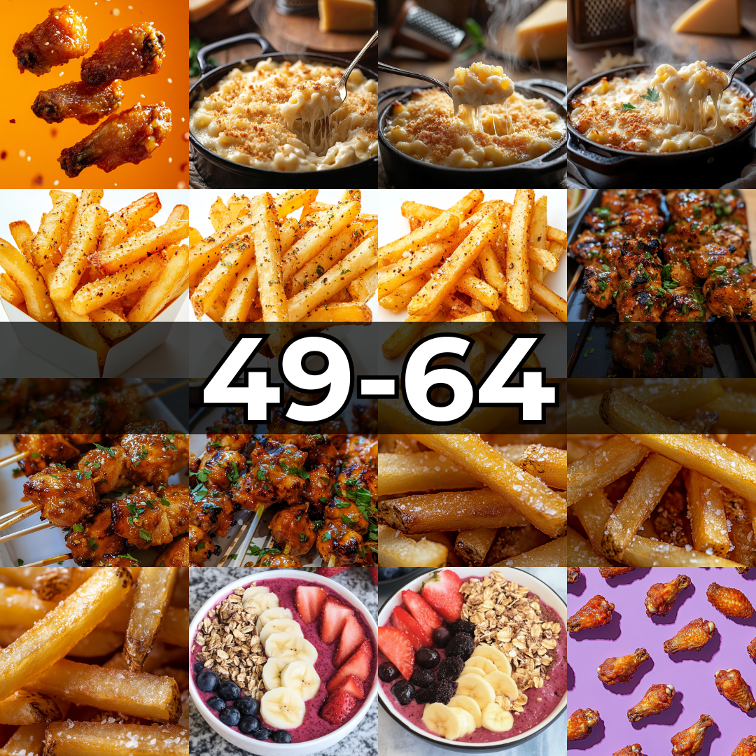 Food Graphics Pack (AI-Generated Stock Images) – 100+ Unique PNGs