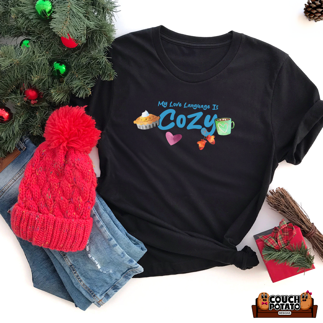 Cozy is My Love Language | Short-Sleeve Tee