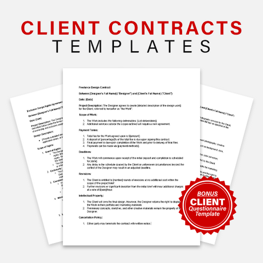 Freelancer's Essential Contracts Pack – 20+ Customizable Templates