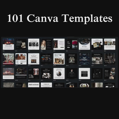 Done-For-You Canva Social Media Templates – 101 Instagram & Facebook Designs